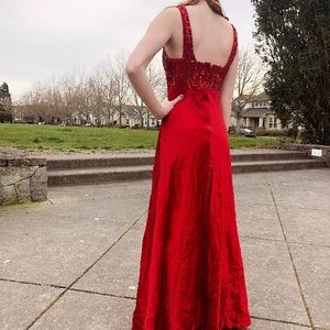 1970s Minnie Mouse maxi dress union made 4